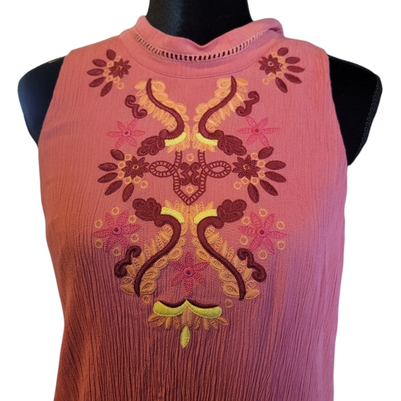 Luxology Boho Embroidered Dress 8 - Picture 3 of 6